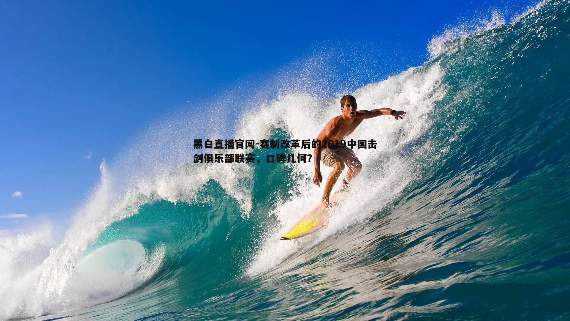 黑白直播官网-赛制改革后的2019中国击剑俱乐部联赛，口碑几何？-第2张图片-黑白直播官网